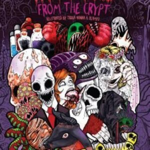 Adult Coloring Book: Horrors from the Crypt: An Outstanding Illustrated Doodle