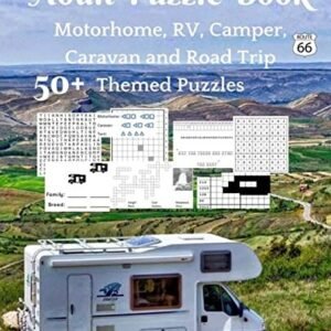 Adult Puzzle Book: 50+ Motorhome, RV, Camp... by Wood, Rose Paperback / softback