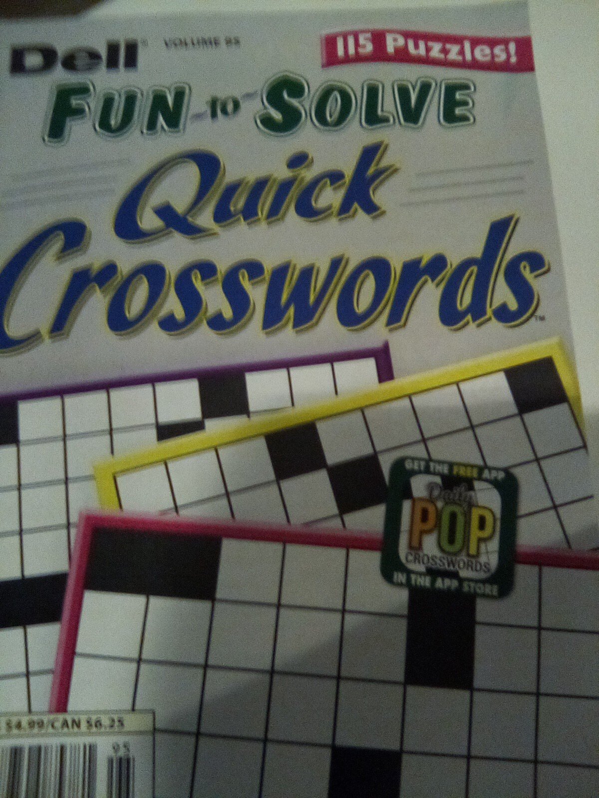 Fun to Solve Quick Crosswords Volume 95