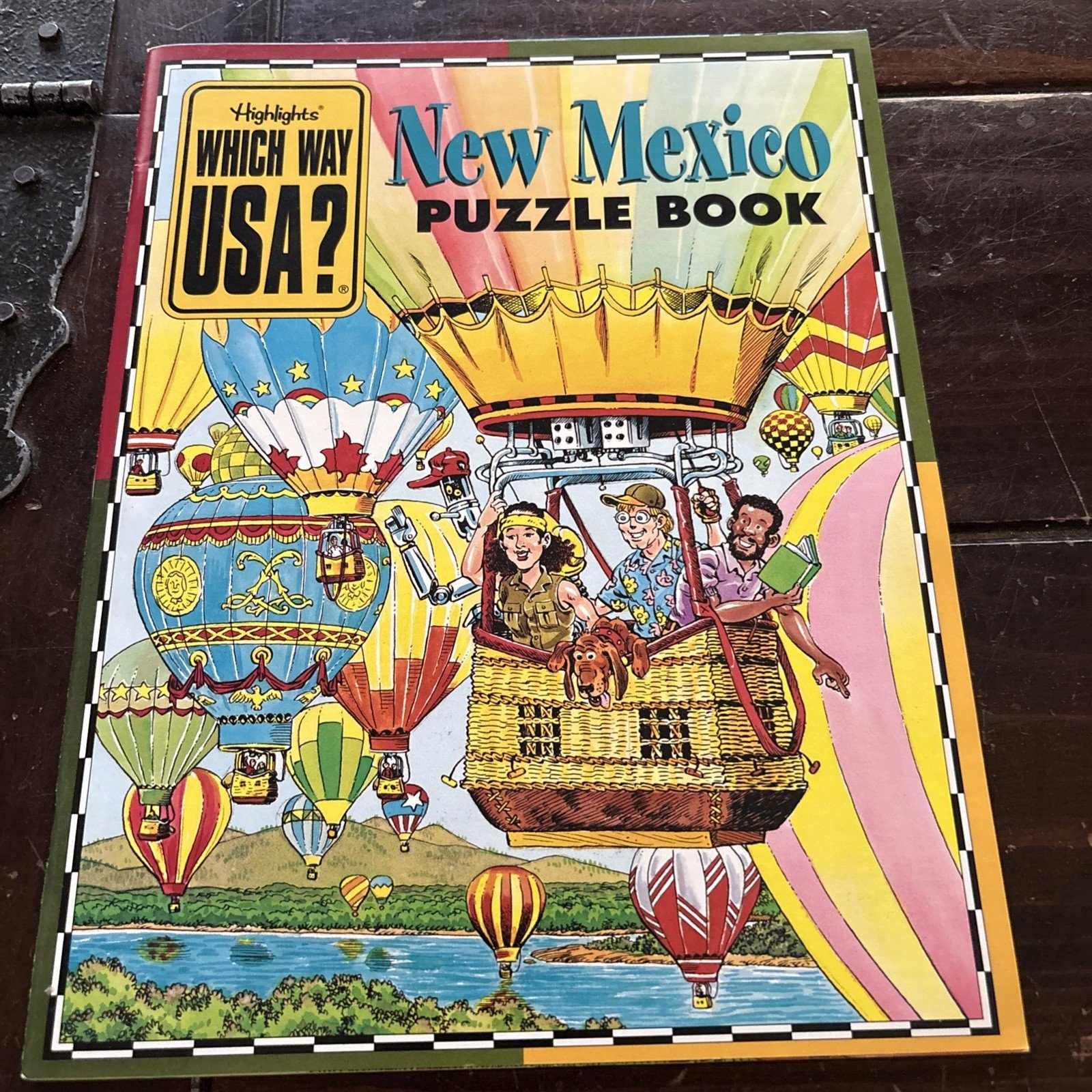 Which Way Usa New Mexico Puzzle Book Highlights Unused