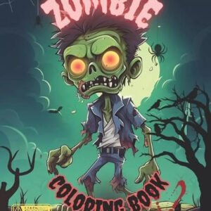Zombie Coloring Book: Teens and Adults Coloring Book Detailed Single Sided Color