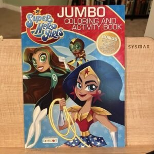 DC Super Hero Girls Coloring & Activity Book, Wonder Woman, Batgirl, Supergirl