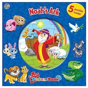 Phidal - Noah's Ark My First Puzzle Book - Puzzles for Kids and C