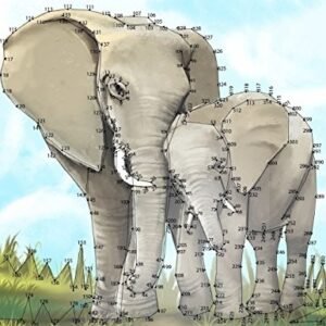 Easy to Read Dot-to-Dots: Large Print Puzzles from 303 to 563 Do