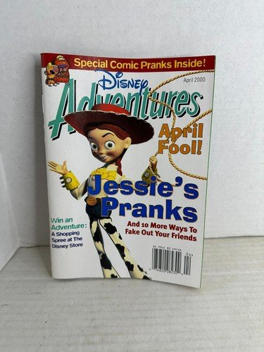 Disney Adventures Magazine April 2000 Special Comic Pranks Inside, Toy Story 2