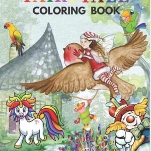 Fairytale Coloring Book: For Kids and adult, Great Gift Coloring Book ( for Boys