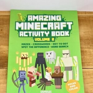 Amazing Activity Book For Minecrafters Volume 2 UNOFFICIAL GAMEPLAY Puzzles 2015