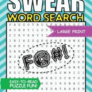 Swear Word Search: Swear Word Search Books For Adults Large Print Slan Paperback