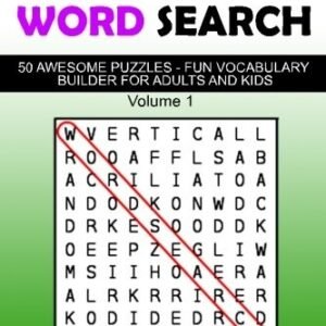 AWESOME ADJECTIVES LARGE PRINT WORD SEARCH: 50 AWESOME By A/t Computers **NEW**