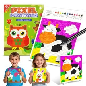 20 Page Large Coloring Book For Kids Party Favors DIY Painting Activity Toy