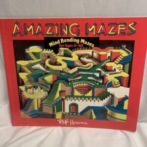 ROFF HEIMANN Amazing Mazes Vintage Maze Book Vintage Childrens Activity Book
