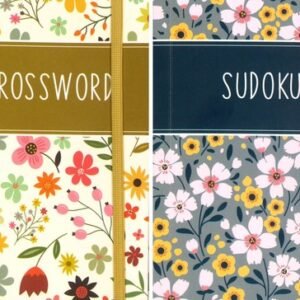 A6 Puzzle Book Crossword Sudoku Travel Brain Train Activity Puzzles