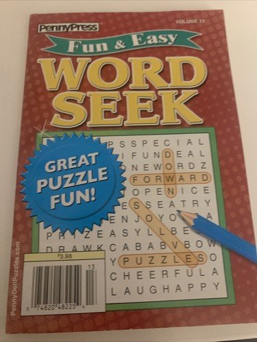 Fun & Easy Word Seek Volume 13