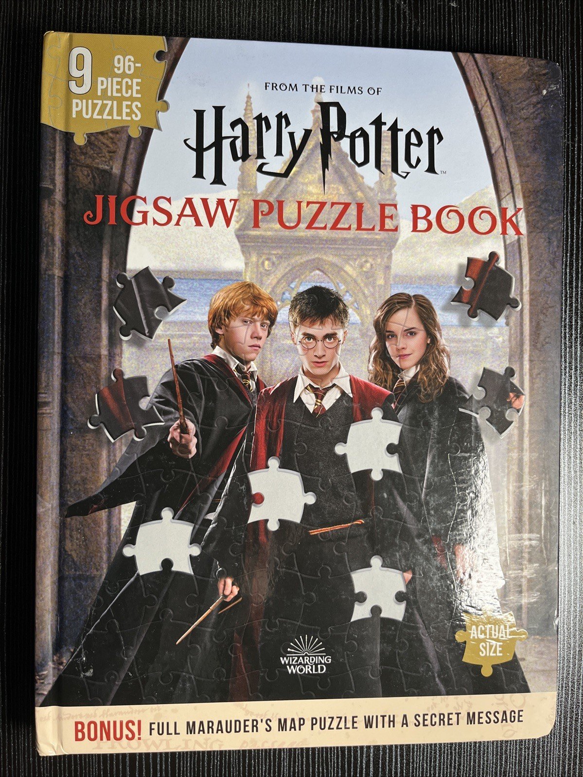 Harry Potter Jigsaw Puzzle Book Hardcover – Very Good Condition