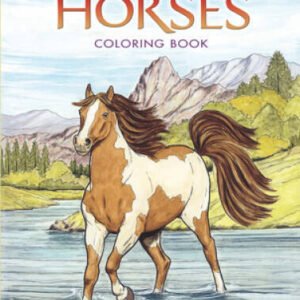 Dover Publications-Wonderful World Of Horses Coloring Book (Dover Na - VERY GOOD