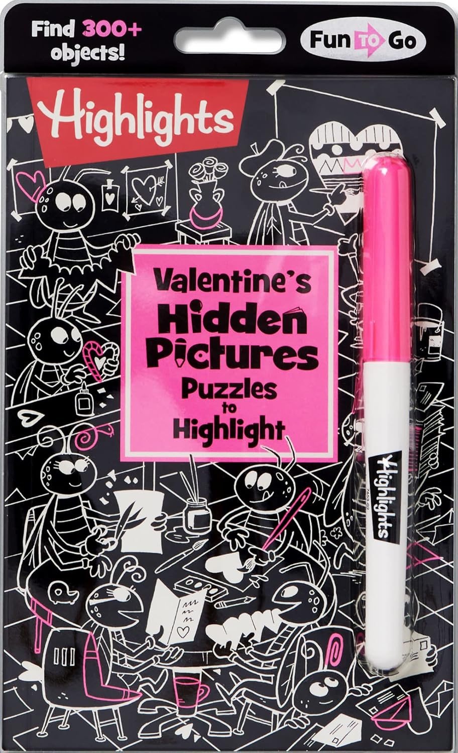 Valentine’S Hidden Pictures Puzzles to Highlight: Valentines Book for Kids 6 and