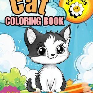 Cat Coloring Book for Kids Ages 2-4: Enchanting Fun for Girls & Boys | Paperback