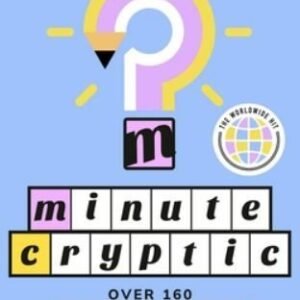 Minute Cryptic Over 160 Wordplay Puzzles Paperback Angas Tiernan Liam Runnalls
