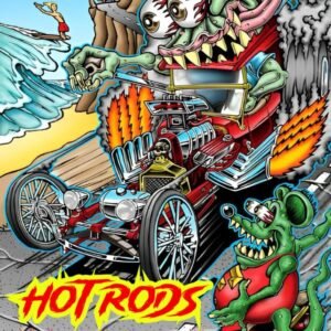 Hot Rods Coloring Book: Customize Your Dream Ride with Rod Fun,...