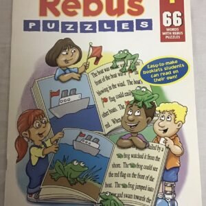 Rebus Puzzles Grade 1 Steck-Vaughn 66 Words Vocabulary from Pictures