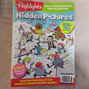 Hidden Pictures: Highlights Magazine 2026 ~ Wacky Winter Animal Edition  Crafts