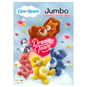 Care Bear and COUSINS Coloring Book with Activities - New - HTF - Jumbo