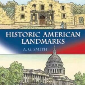 Historic American Landmarks (Dover History Coloring Book) - Paperback - GOOD