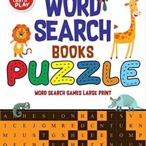 WORD SEARCH PUZZLE BOOKS LARGE QUANTITY PUZZLES: WORD By Funny Learn Play *NEW*