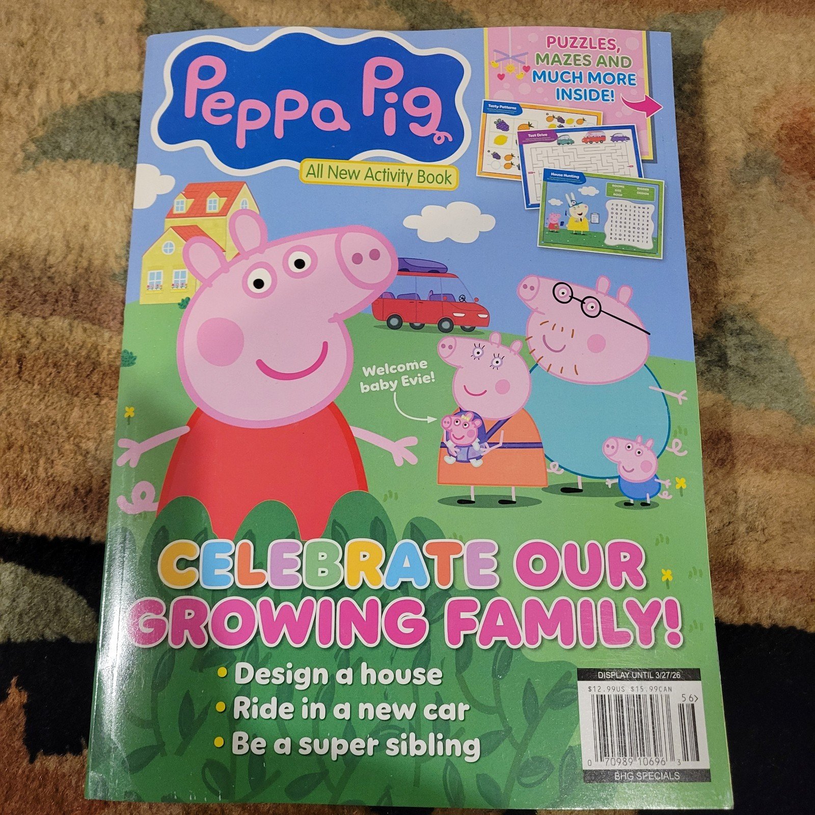 PEPPA PIG Magazine 2026 ~ Celebrate Our Growing Family ~ PUZZLES, MAZES, & MORE