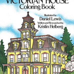The Victorian House Coloring Book - Paperback By Kristin Helberg - VERY GOOD
