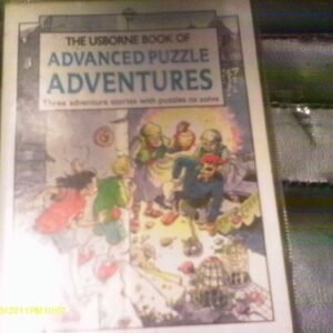 The Usborne Book of Advanced Puzzle A... by Bates, Michelle Paperback / softback