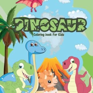 Dinosaur Coloring Book for Kids : Adorable and Fun Coloring Book Great Gift for
