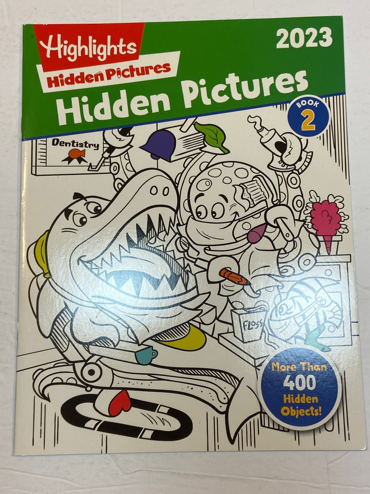 Highlights Magazine Childrens 2023 Hidden Pictures Book 2 Puzzle Activity Book