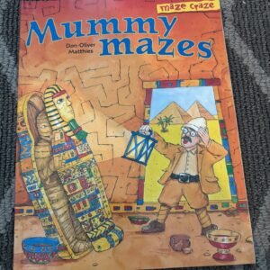 Maze Craze Mummy Mazes - Book By Matthies, Don-Oliver - Free Shipping