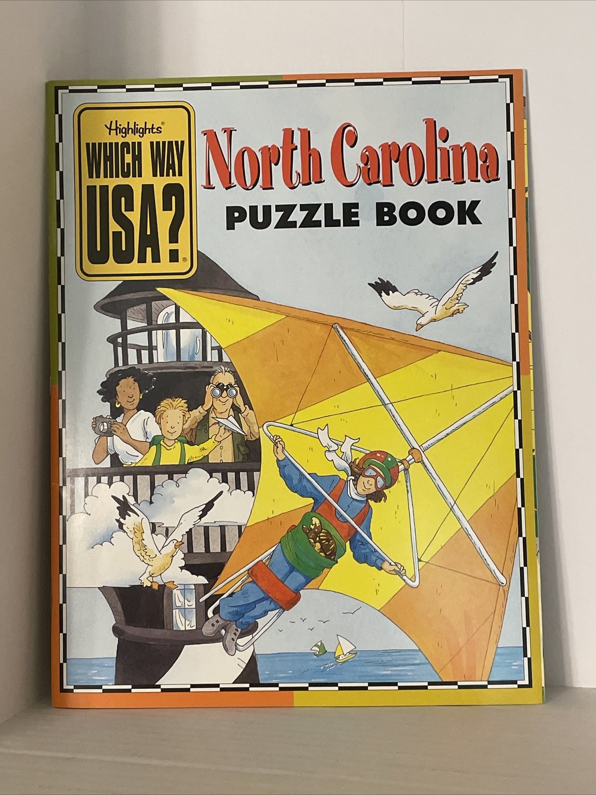 Which Way Usa North Carolina Puzzle Book Highlights Unused