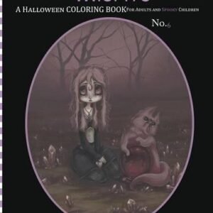 White Stag Misfits A Halloween Coloring Book for Adults and Spooky C (Paperback)