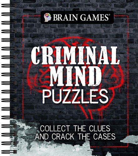 Brain Games – Criminal Mind Puzzles – spiral_bound Publications Internationa…