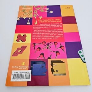 Head-Scratching Eye-Catching 3-D Conundrums Paperback Puzzle Book Free Postage