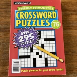 Penny Press Family Favorites Over 295 Crossword Puzzles #76 New - 2025 -