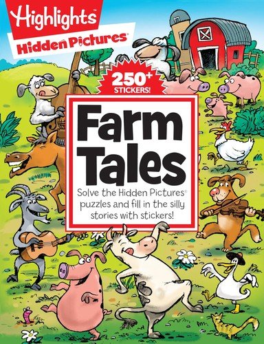 Farm Tales: Solve the Hidden Pictures® puzzles and fill in the silly storie…