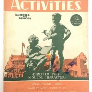 Children Activities 1942 Games Puzzles Sons Stories Drawing Kids Book N208