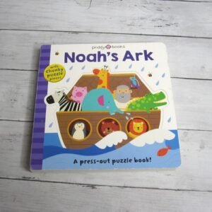 Priddy Books Noah's Ark Board Book with Press Out Puzzle Pieces