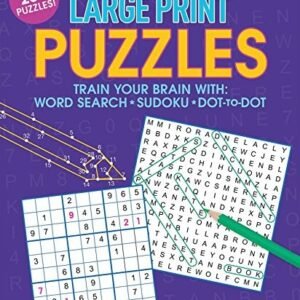 Large Print Puzzles (Large Print Puzzle Books)