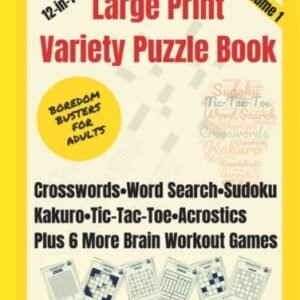 Puzzle Book for Smart Kids.: Beat Boredom, Reduce Screen Time, with over 100 Eng