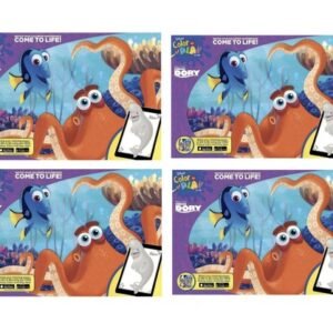 Ɣ GIANT (4-PACK) 🫧 ●FINDING DORY● 💙🫧 Color And Play Coloring & Activity Book.