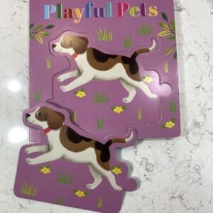 Playful Pets - Connect-a-Book - Puzzle Piece Children’s Kids Board Book 2016