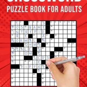 Crossword Puzzle Books for Adults: Cross Words Activity Puzzlebook | 90 Puzz...