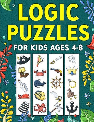 Logic Puzzles for Kids Ages 4-8 – Brand New by Activity Wizo Paperback Brand New