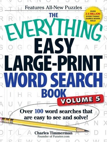Everything Easy Large-Print Word Search Book : Over 100 Word Searches That Ar…