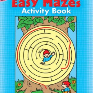 Easy Mazes Activity Book - Paperback By Anna Pomaska - VERY GOOD